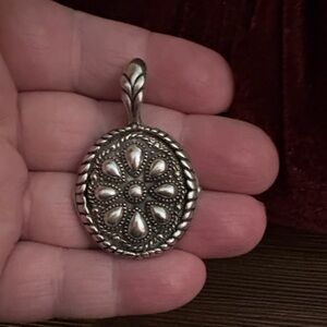 American West 925 Sterling Silver Magnetic Interchangeable Enhancer